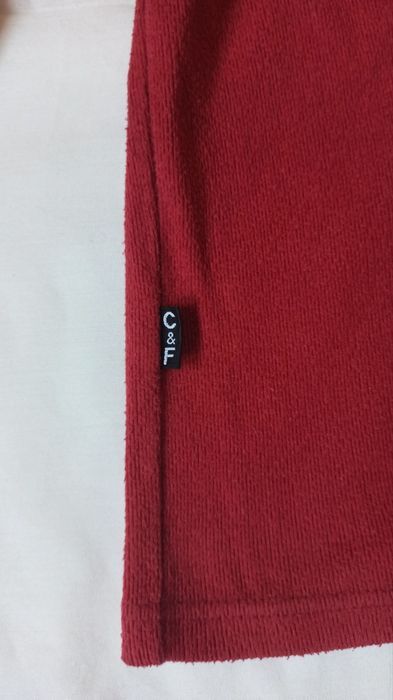 Camisola manga comprida vermelha criança 8 anos C&F