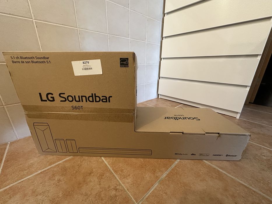 Soundbar 5.1 LG s60tr  NOVA com GARANTIA