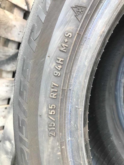 Шини Pirelli Sottozero 3 215/55R17 Пара Зима Б/у Оригінал
