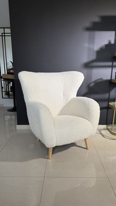 Fotel baranek teddy jysk VILDSUND