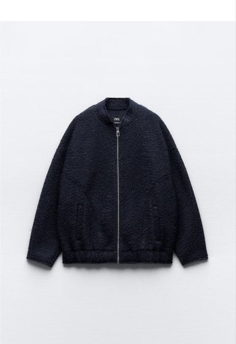 Бомбер Zara букле M L