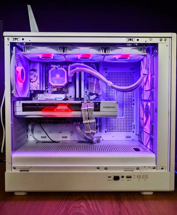 *NEW* ALL WHITE-Lite Price! Water-Cooled AMD 5 7500F/16GB 7800XT/32GB DDR5-6000/1TB Gen4/850W ATX 3.1