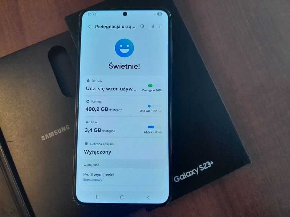 Samsung Galaxy s23 plus 8x512g