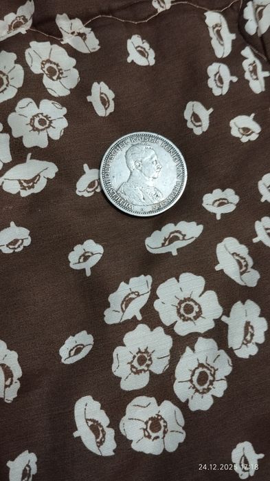 Старовинна німецька монета 5 марок.