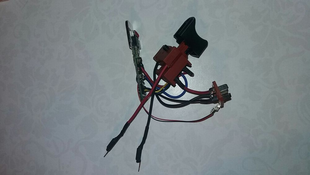 Włącznik JCB Erbauer 12V wkrętarka zakrętarka