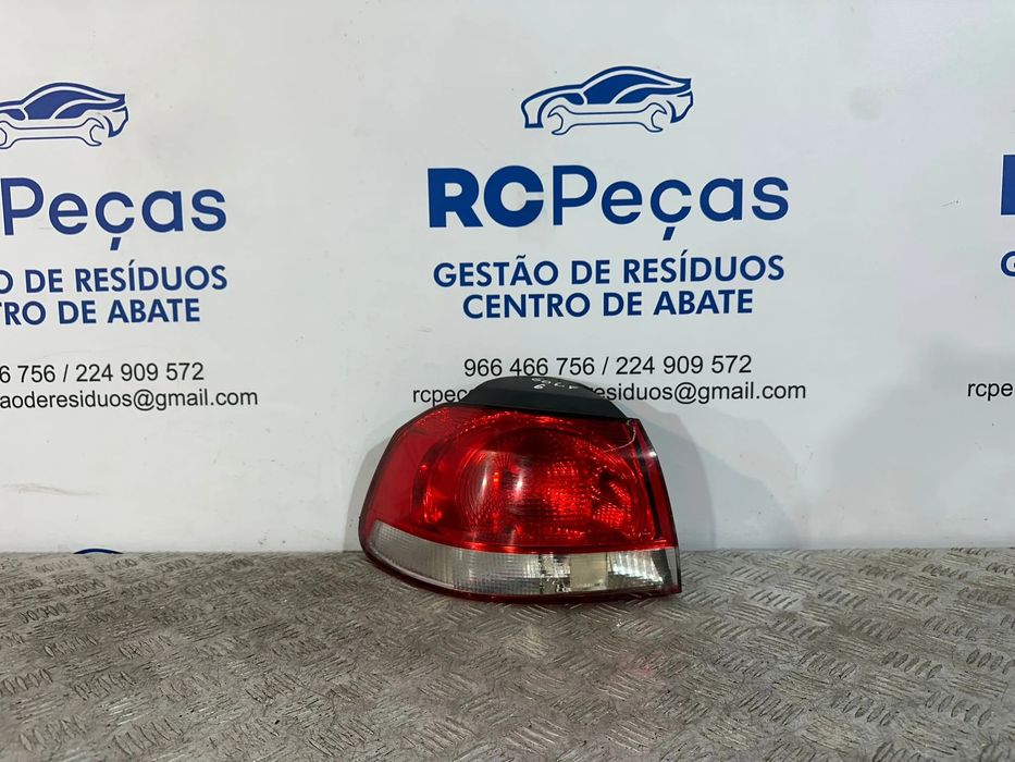 Farolim Tras Traseiro Direito Original Volkswagen VW Golf 6 Mk6