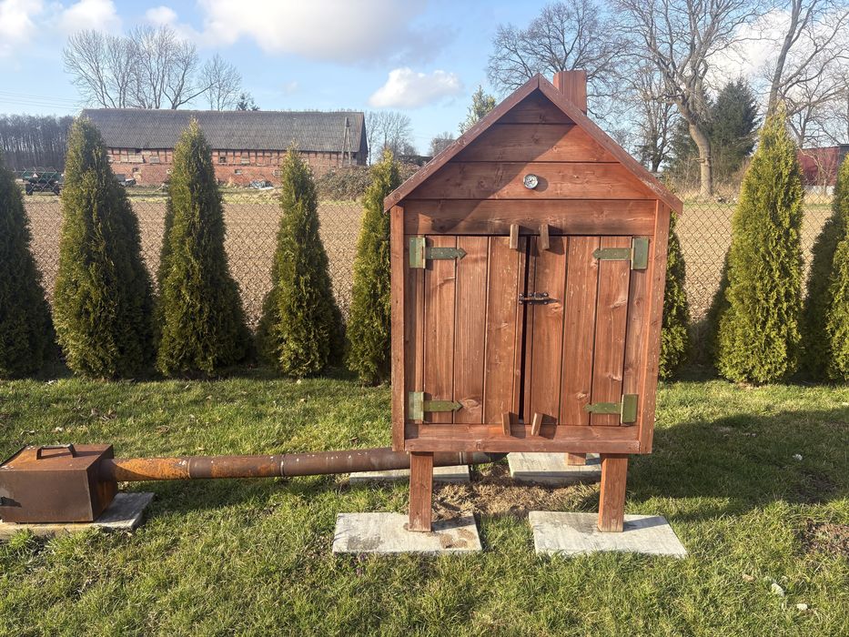 Wędzarnia drewniana