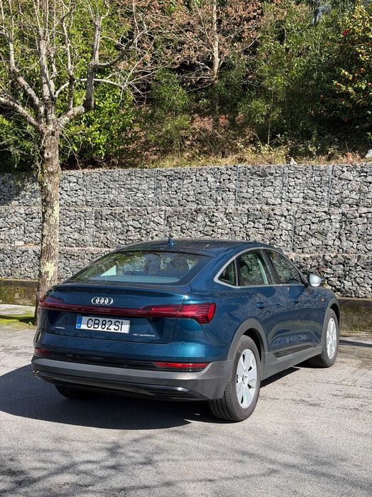 Audi e-tron 50 Sportback Elétrico - 71kWh -  soh 98,8% - SUV Moderno