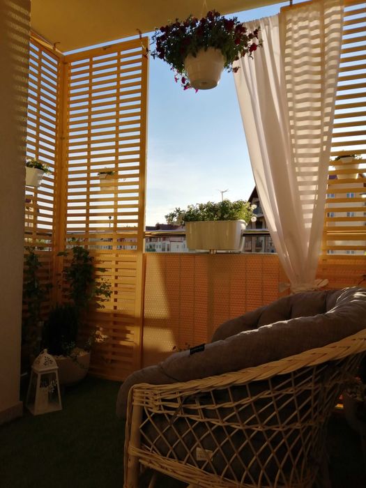 Zabudowa balkonu. Osłona Pergola, Ścianka balkon Płot tarasowy CAŁA PL