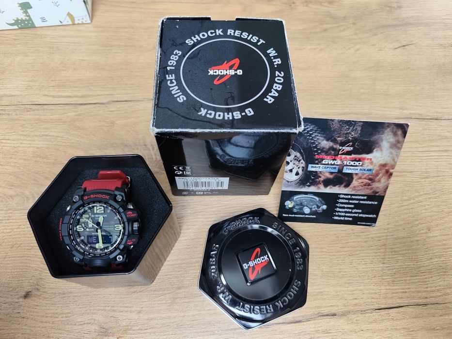 Casio G- Shock GWG-1000 Mudmaster!Piękny stan!