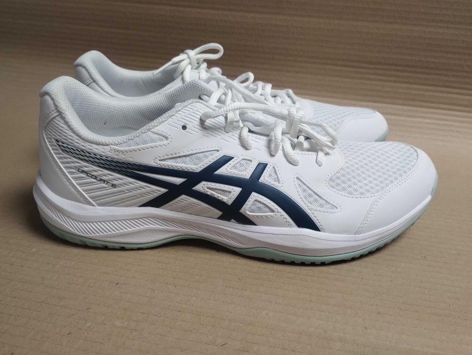 buty sportowe halówki 47  Asics upcourt 6 idealny stan