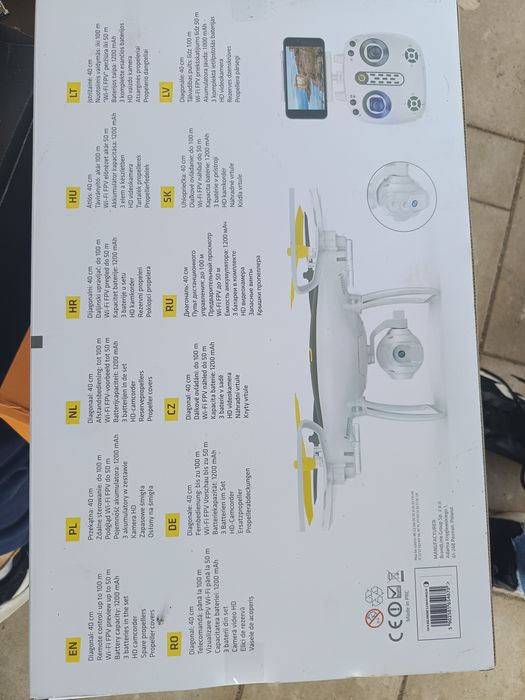 Overmax OV-X-Bee Drone 3.3 WiFi bez baterii