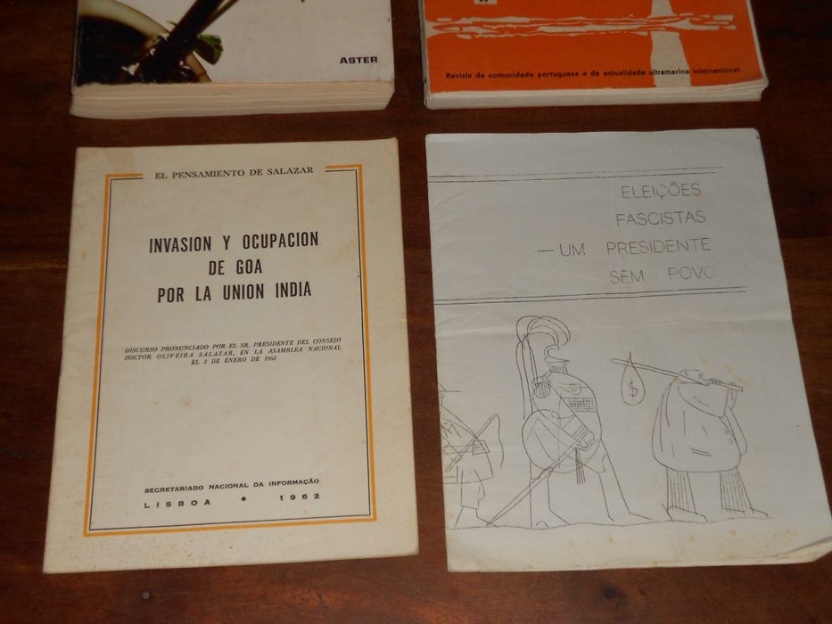 Livros Ultramar, Dossier Revolucao Flores, publicacao clandestina, Goa