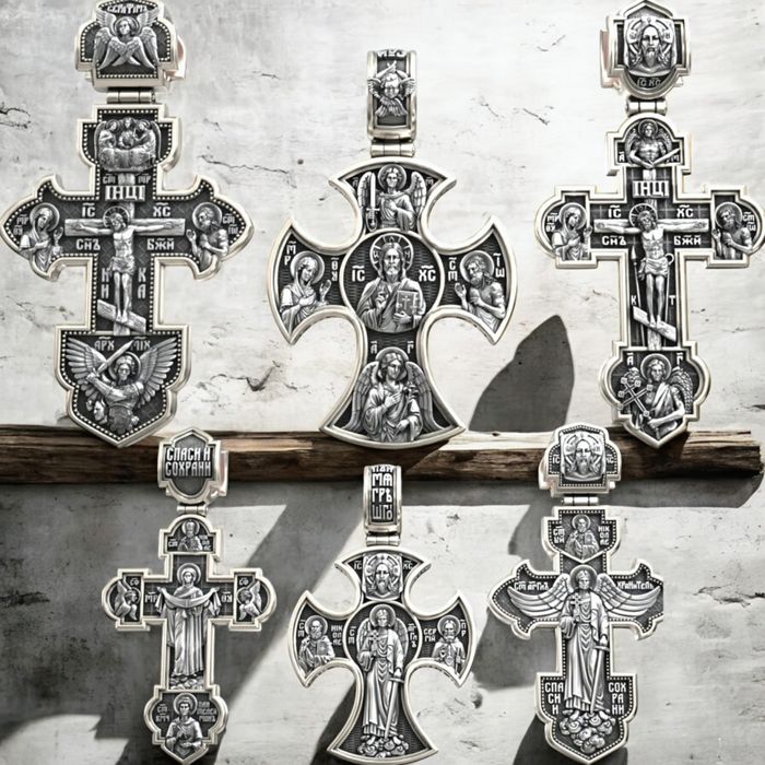 Срібний  хрестик ~ 20грам  кулон серебряная срібло серебро крестик 925