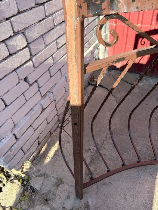 Balustrada ogrodzenie balkonowe metalowa ciężka