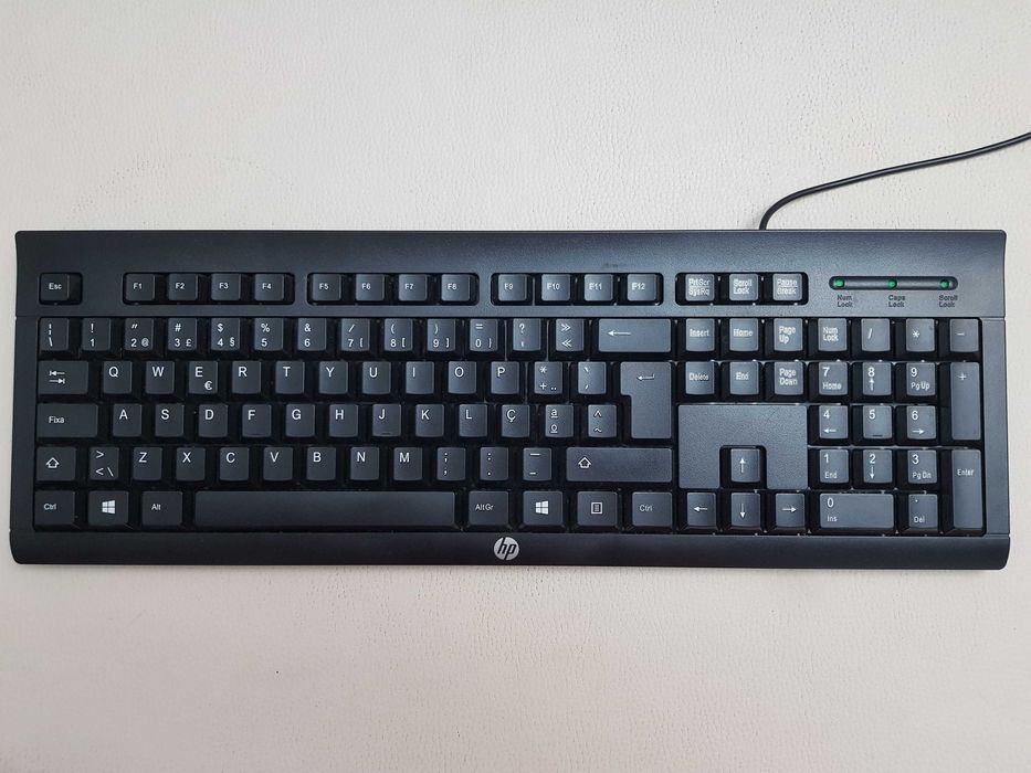 Conjunto teclado e rato HP - Novo com caixa