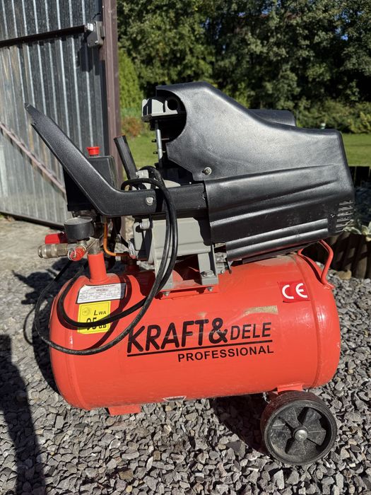 Kompresor olejowy Kraft&Dele Professional KD400 24L – 2,8 kW