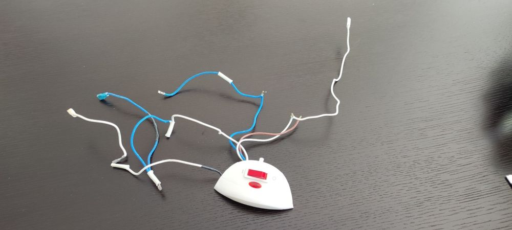 Ferro de caldeira Morphy Richards para peças