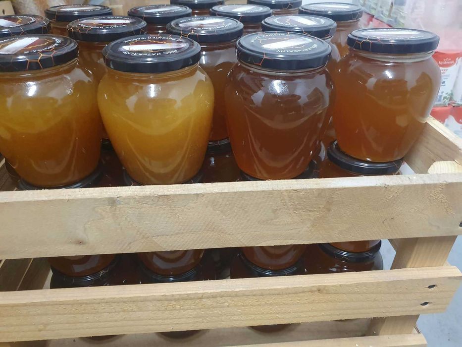 MIÓD NATURALNY―Pasieka PRADAWNA® 1957―Miody Odmianowe i Pyłki Kwiatowe