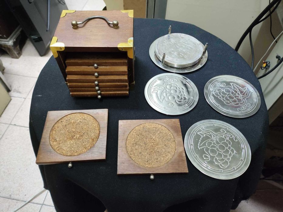 bases de copos vintage