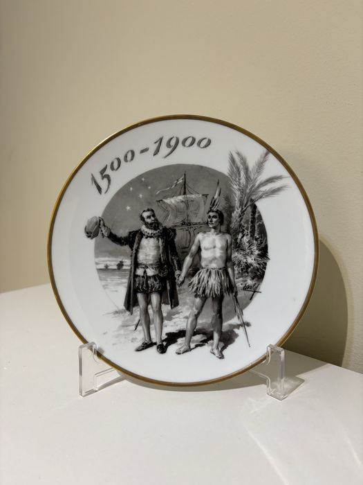 Prato de Coleção Philae - Quadricentenário do Brasil