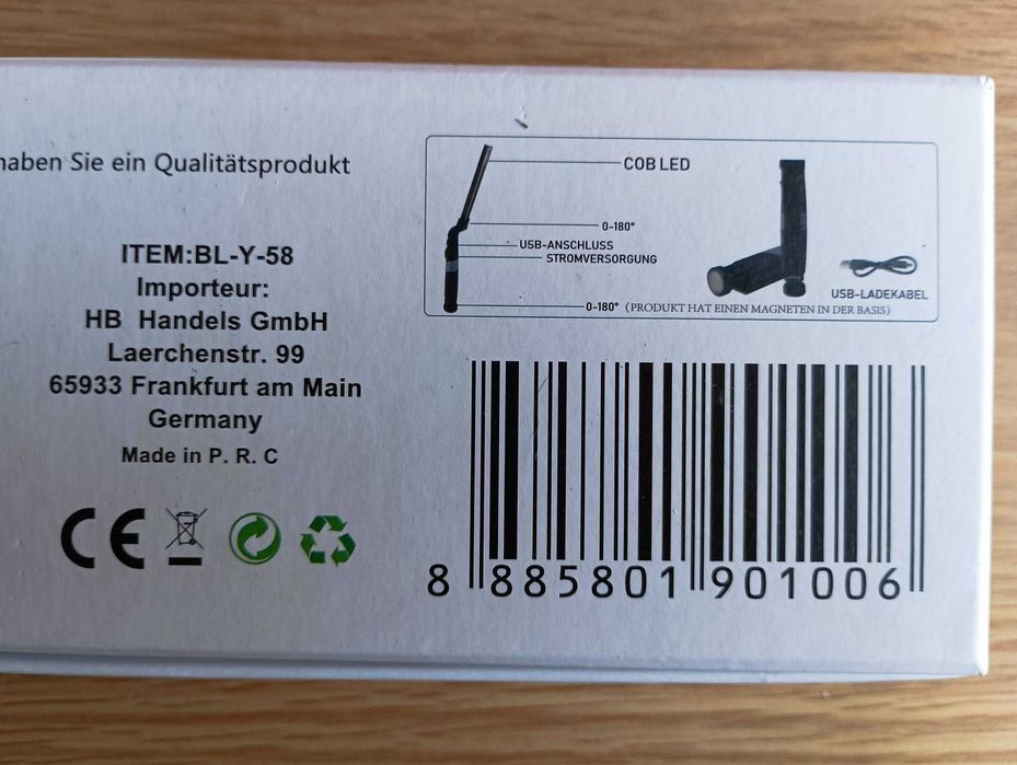Lanterna multifunções com magnético64729883258881121