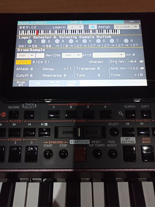 Teclado Korg  pa1000