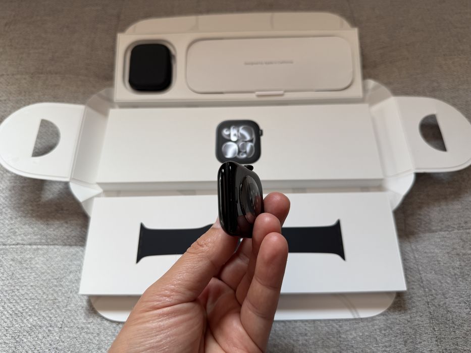  Apple Watch Series 11 46mm Jet Black I Bateria 100% I Gwarancja