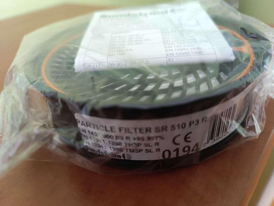 FILTR PRZECIWPYŁOWY Filtr Sundstrom SR 510 P3 R - 1 sztuka