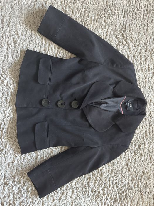 Marynarka damska czarna taliowana roz.38