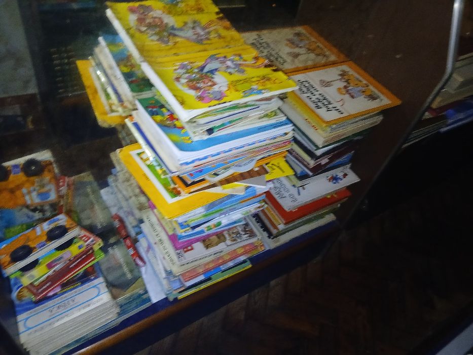Conjunto + 100 livros crianca em português Ingles tudo 50 €
