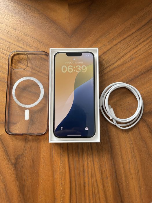 Iphone 13 stan idealny 128 gb + cały zestaw