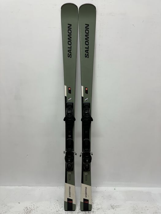 Narty Salomon S/MAX 8 165 cm + wiązania GripWalk – Jak nowe n115