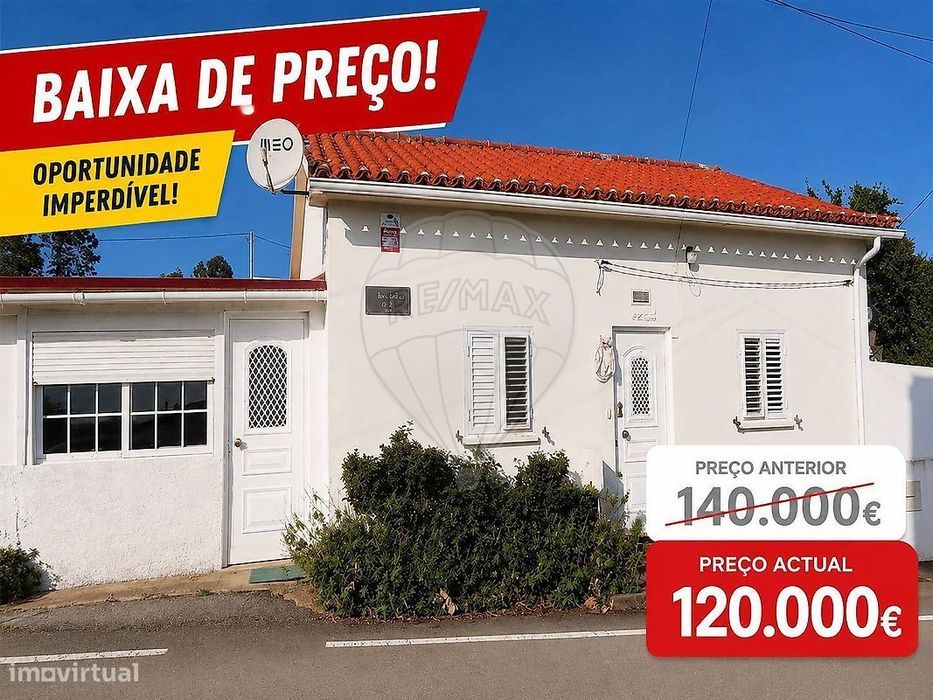 Moradia T2 para venda