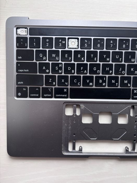 Клавиатура и корпус MacBook Pro 13 M1 A2338 • Без трекпада, на запчасти