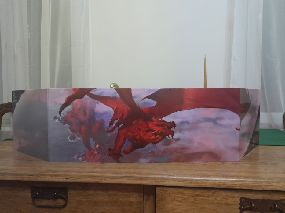 Ekran mistrza podziemi do Dungeon and Dragons po angielsku