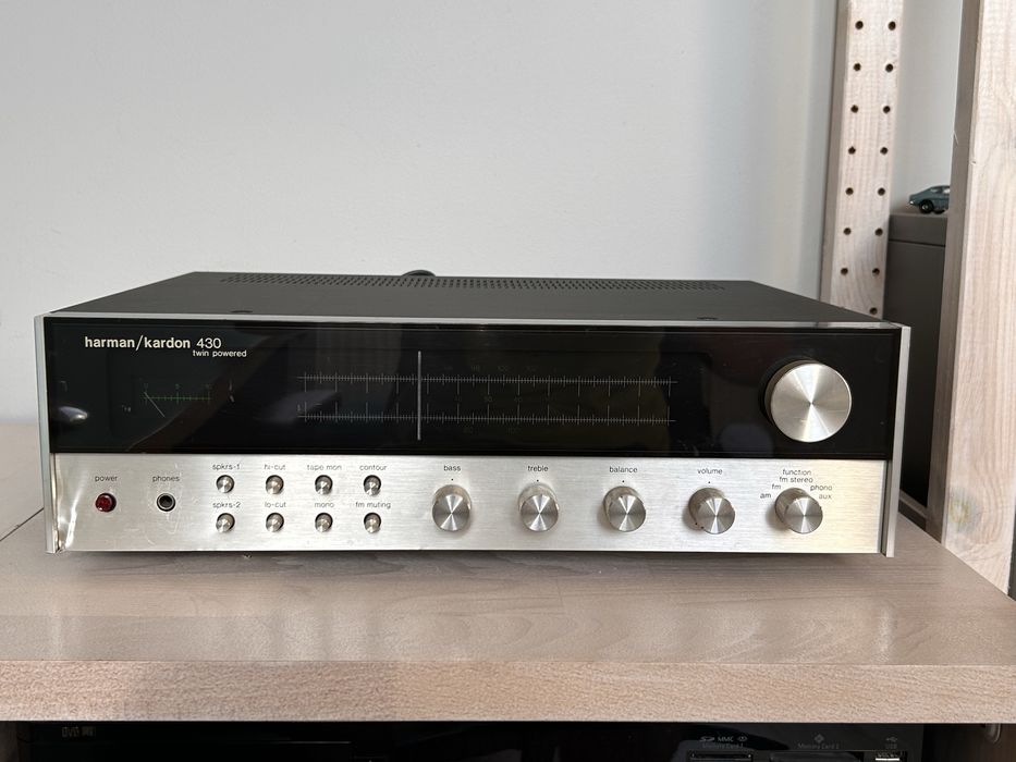 Amplituner Harman Kardon 430 / Monster Receiver / Twin Powred /Vintage