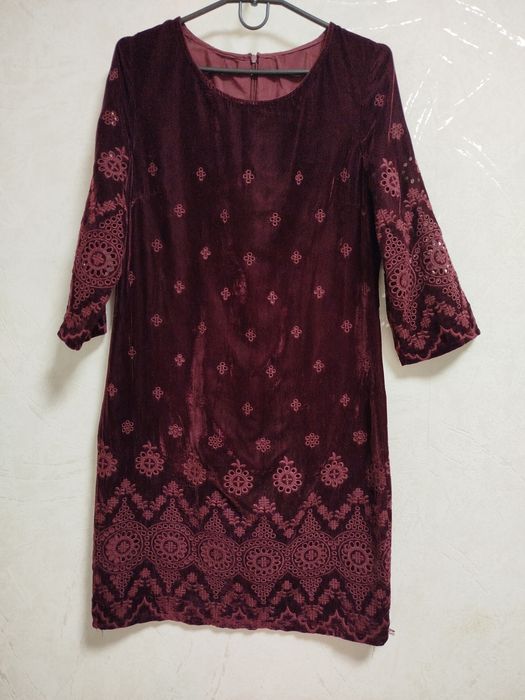 Плаття жіноче велюрове