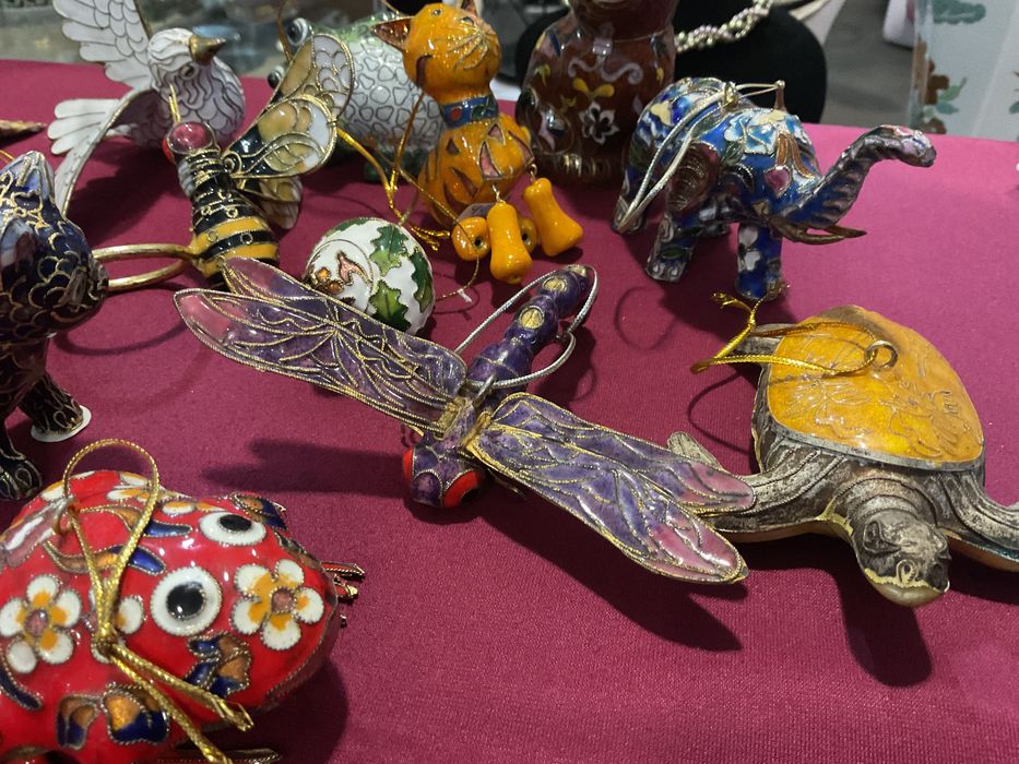 Figuras Natal decoração cloisonne ,,preço unidade 22