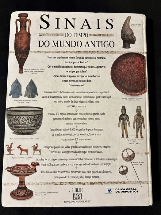 Sinais do Tempo do Mundo Antigo – Chris Scarre Dorling Kindersley / Público (1993)
