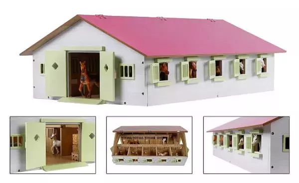Stajnia 9 boxów 62x42,5x22cm. Hipo. Nowy Produkt