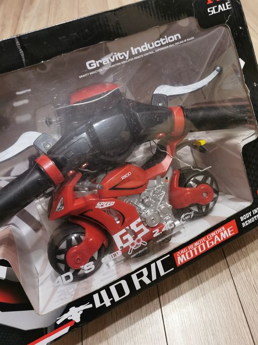 motocykl zdalnie sterowany na pilota 4D RC