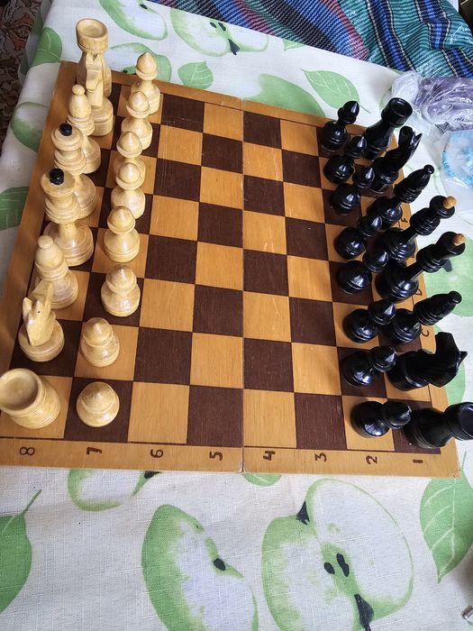 Шахматы деревянные 30х30 доска