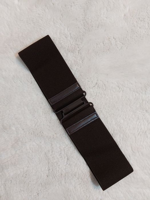 Brązowy pasek AGGI szeroki pas szeroki pasek elastyczny pasek 70  PAS