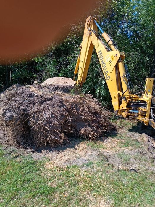 Usługi koparko ładowarką