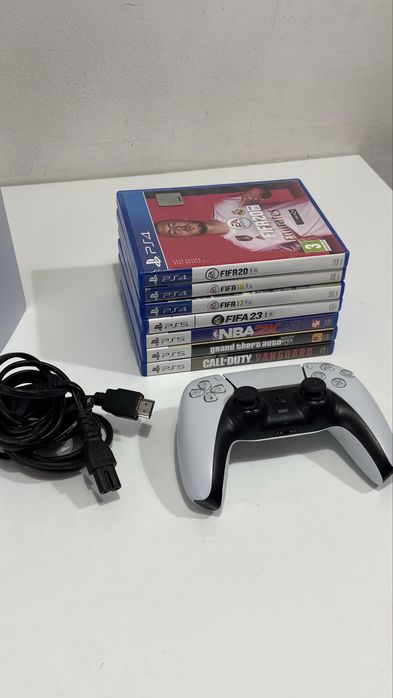 PlayStation 5 FAT 1TB + 7 jogos