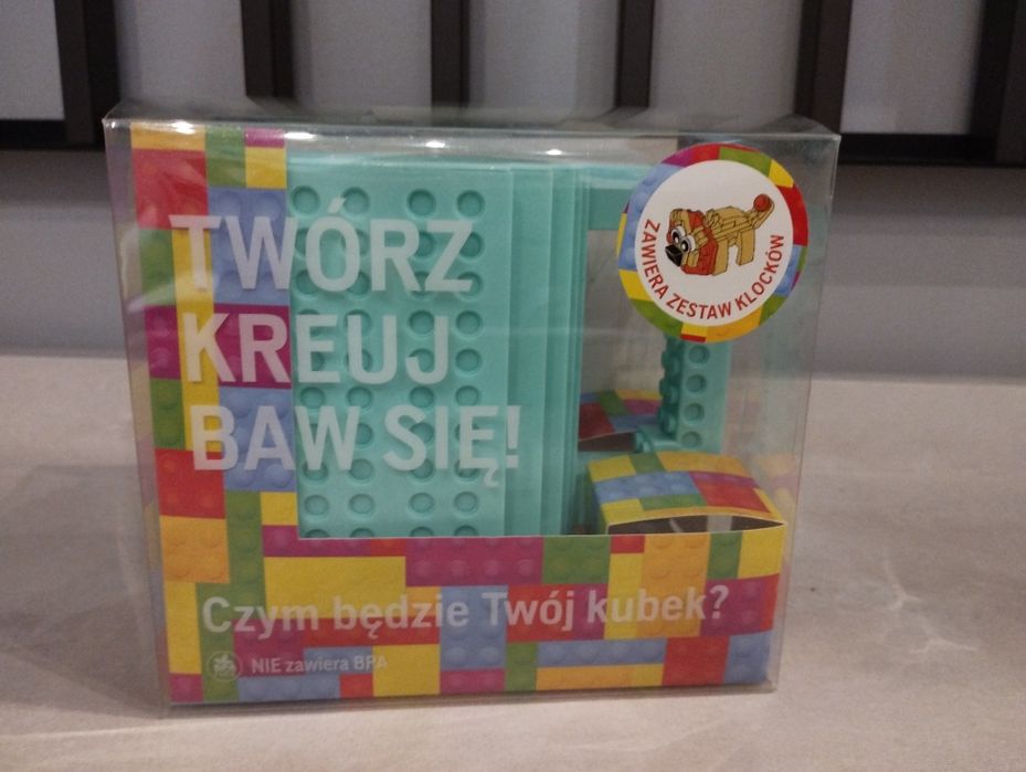 Kubek klockowy miętowy tygrys