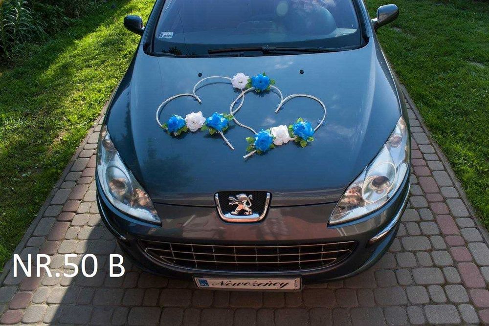 Ozdoby na samochód SERCA. Dekoracja na auto 050