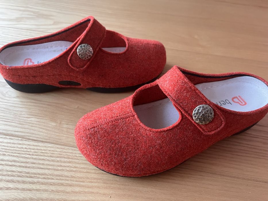 Klapki kapcie filcowe Berkemann 37,5