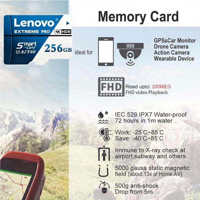 Micro cartão memória SD  ( Novo) 256GB, 512GB e 1 TB